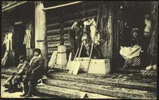 Iakutsk: Small Market, 1904-1917. Creator: Unknown