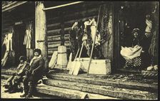 Iakutsk: Small Market, 1904-1917. Creator: Unknown