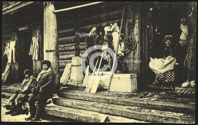 Iakutsk: Small Market, 1904-1917. Creator: Unknown.