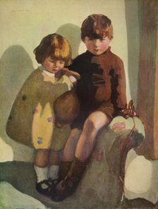 Ian and Rosemary c1923. Artist: Norah Neilson Gray