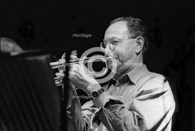 Ian Carr, Nucleus, Ronnie Scott's, Soho, London, July 2000. Creator: Brian O'Connor.