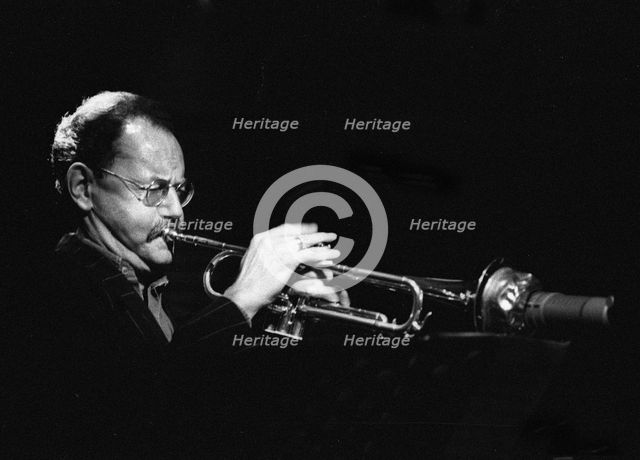 Ian Carr, Nucleus, Ronnie Scott's, Soho London, May 1991. Creator: Brian O'Connor.
