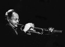 Ian Carr, Nucleus, Ronnie Scott's, Soho London, May 1991. Creator: Brian O'Connor