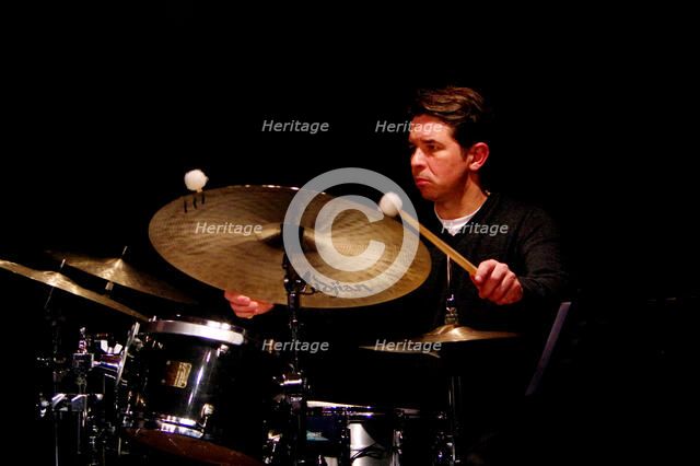 Ian Palmer, Ray Russell Quintet, Verdict Jazz Club, Brighton, East Sussex, 18 Mar 2023. Creator: Brian O'Connor.