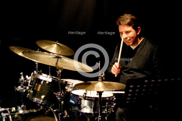 Ian Palmer, Ray Russell Quintet, Verdict Jazz Club, Brighton, East Sussex, 18 March 2023. Creator: Brian O'Connor.