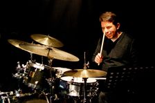 Ian Palmer, Ray Russell Quintet, Verdict Jazz Club, Brighton, East Sussex, 18 March 2023. Creator: Brian O'Connor