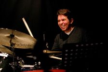 Ian Palmer, Ray Russell Quintet, Verdict Jazz Club, Brighton, East Sussex, 18 March 2023. Creator: Brian O'Connor