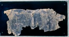 Iberian inscription on lead, from Castell de la Fosca