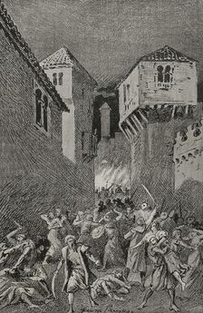 Iberian Peninsula. Al-Andalus. Sulayman al-Musta'in or Sulayman ibn al-Hakam (d. 1016), 1890. Creator: Joan Serra y Pausas