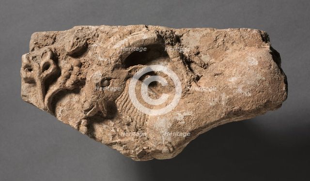 Ibex Eating, c. 400-600. Creator: Unknown.