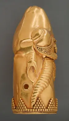 Ibex (image 1 of 2), late 9th century - early 8th century BCE. Creator: Unknown
