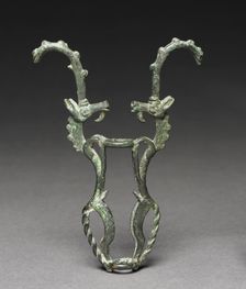 Ibex Standard Finial, c. 700-600 BC. Creator: Unknown