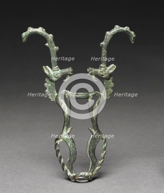 Ibex Standard Finial, c. 700-600 BC. Creator: Unknown.