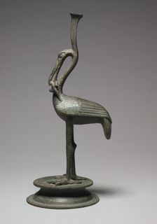 Ibis Eating a Lizard, 1st Century BC to 1st Century AD. Creator: Unknown