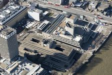 IBM Building and Royal National Theatre, South Bank, Lambeth, London, 2018. Creator: Historic England Staff Photographer