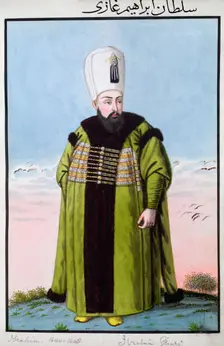 Ibrahim I, Ottoman Emperor, (1808). Creator: John Young