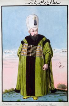 Ibrahim I, Ottoman Emperor, (1808). Creator: John Young