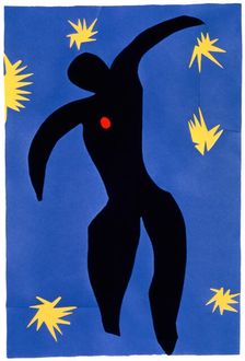Icarus plate VIII from Jazz 1947. Creator: Henri Matisse