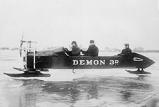 Ice Auto at Duluth, between c1910 and c1915. Creator: Bain News Service