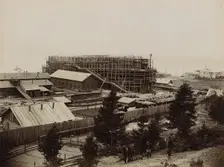 Ice-Breaking Ferry "Baikal", 1899. Creator: Akselrod