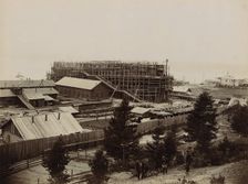 Ice-Breaking Ferry "Baikal", 1899. Creator: Akselrod