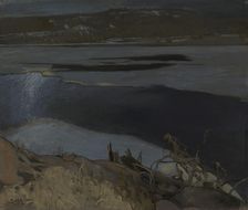 Ice Breaking Up on a Lake, 1902. Creator: Gabriel Engberg