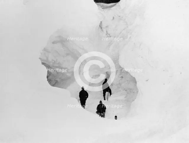 'Ice Cave', c1911, (1913). Artist: G Murray Levick.