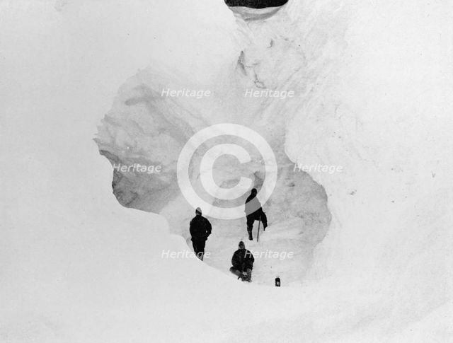 'Ice Cave', c1911, (1913). Artist: G Murray Levick.