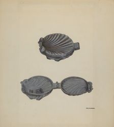 Ice Cream Mold, c. 1941. Creator: Chris Makrenos