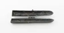Ice Cream Mold (in the shape of an asparagus spear), England, c. 1900. Creator: Unknown