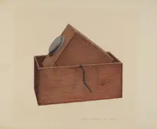 Ice Cream Freezer, c. 1939. Creator: William H Edwards