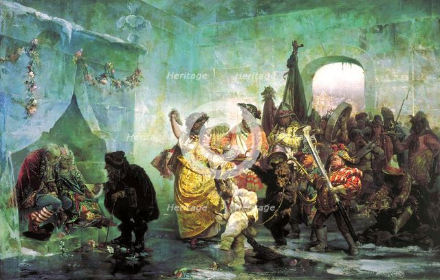 Ice Palace', 1878. Creator: Jacobi, Valery Ivanovich (1834-1902).