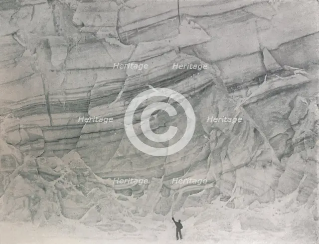 'Ice Structure', c1911, (1913). Artist: G Murray Levick.