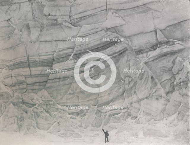 'Ice Structure', c1911, (1913). Artist: G Murray Levick.