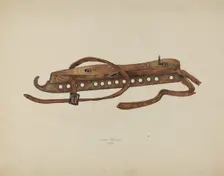 Ice Skate, 1939. Creator: Erwin Stenzel