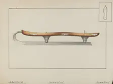 Ice Skate, c. 1936. Creator: Gerald Bernhardt