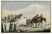 Ice Splitting 1825. Artist: Pyotr Alexandrov