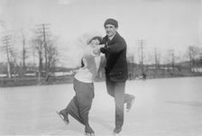 Ice Tango - Mae Hollander and Louis Borod, between c1910 and c1915. Creator: Bain News Service