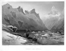 Iceberg Lake, Isterdal Norway, mid-late 19th century.Artist: Edward Paxman Brandard