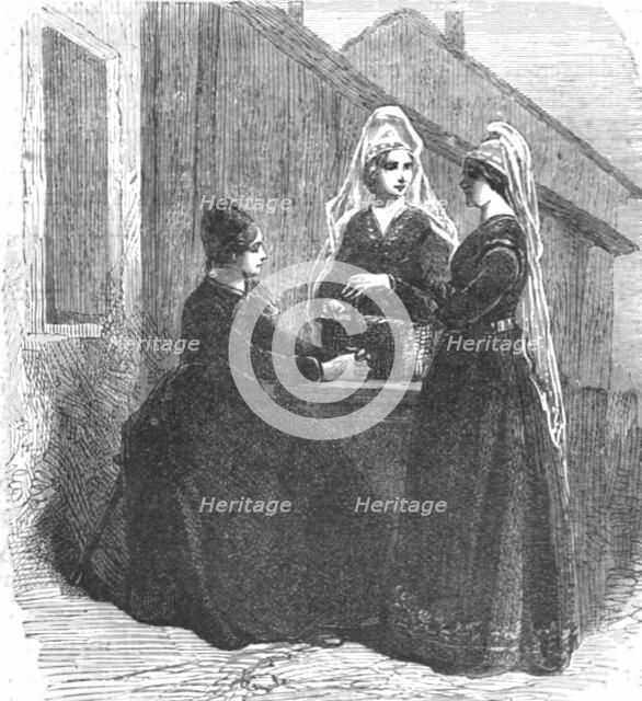 'Icelandic Costumes; An Icelanders Notes on Iceland', 1875. Creator: Unknown.