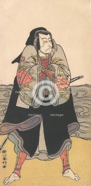 Ichikawa Danjuro V, ca. 1780. Creator: Katsukawa Shunko.