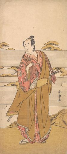 Ichikawa Monosuke II, ca. 1790. Creator: Katsukawa Shunjo