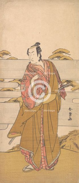 Ichikawa Monosuke II, ca. 1790. Creator: Katsukawa Shunjo.