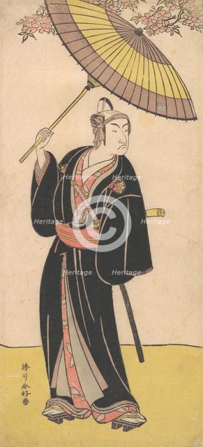 Ichikawa Monosuke III in the Role of the Otokodate Sukeroku, ca. 1786. Creator: Katsukawa Shunko.