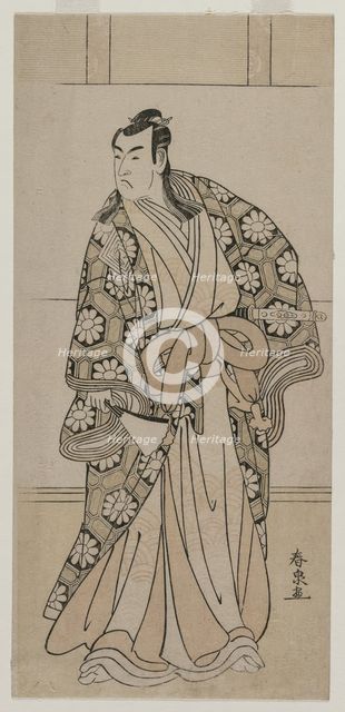Ichikawa Monnosuke II as a Lord, 1780s. Creator: Katsukawa Shunsen (Japanese).