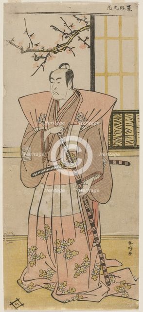 Ichikawa Monnosuke II as a Lord in Formal Dress, 1789. Creator: Katsukawa Shunko (Japanese, 1743-1812).