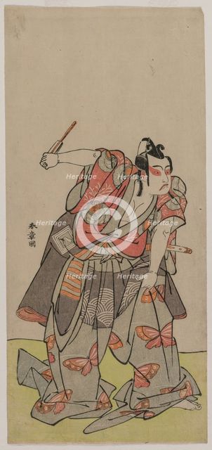 Ichikawa Yaozo II as Soga no Goro, mid 1770s. Creator: Katsukawa Shunsho (Japanese, 1726-1792).