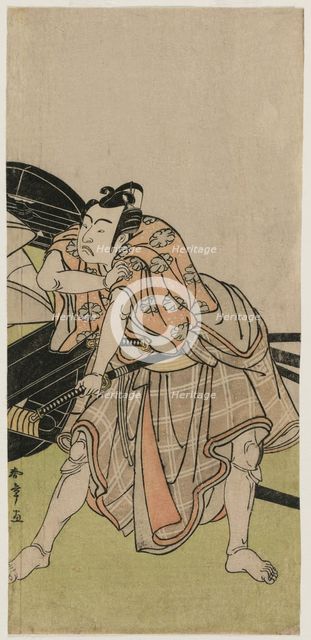 Ichikawa Yaozo II as Sakuramaru, 1776. Creator: Katsukawa Shunsho (Japanese, 1726-1792).