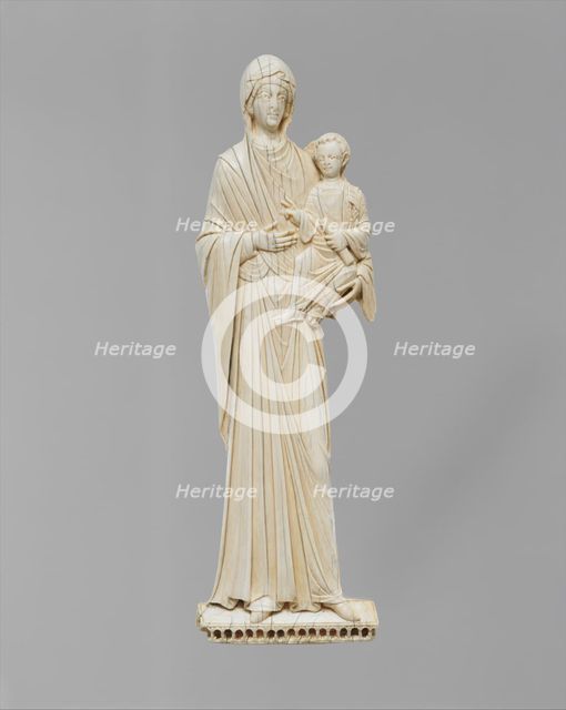 Icon with the Virgin and Child, Byzantine, mid-10th-mid-11th century. Creator: Unknown.