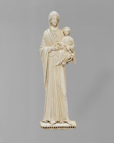 Icon with the Virgin and Child, Byzantine, mid-10th-mid-11th century. Creator: Unknown